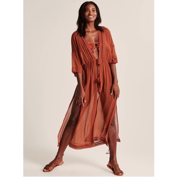 Abercrombie & Fitch Swim Nwt Abercrombie Fitch Tiefront Duster